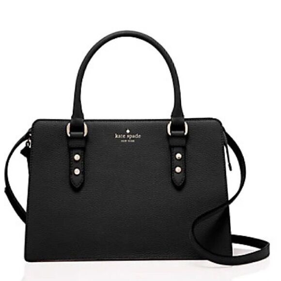 KATE SPADE mulberry street lise satchel black New with tag - Picture 5 of 9